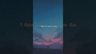 if you now that i'm lonely #music #lirikmusik #shortsviral