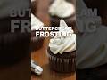 Homemade Buttercream Frosting Recipe #shorts
