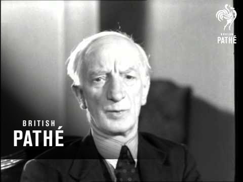 Sir William Beveridge Talks To Pathe Gazette (1942)