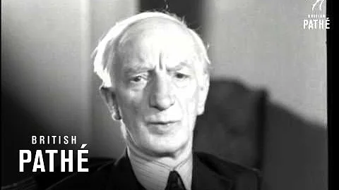 Sir William Beveridge Talks To Pathe Gazette (1942)