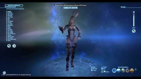 FINAL FANTASY XIV  Shadowbringers Benchmark Viera Idle