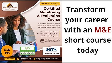 Certified Monitoring and Evaluation Professional Training