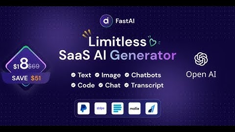Ultimate FastAi Installation Guide | SaaS AI Content, Voice, Text, Image, Chat & Code Generator
