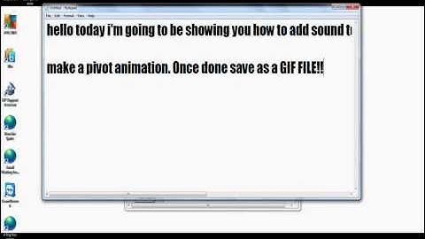How to add sound to a Pivot animation.