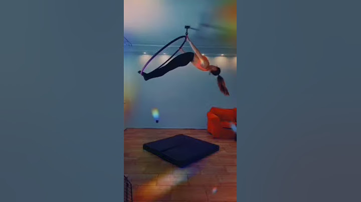 I wanna fly... Aerial hoop beginner
