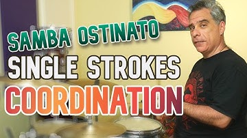 Samba Ostinato Technical Workout Single Strokes