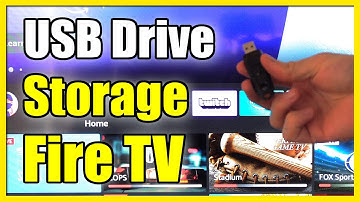 Add USB Drive for External Storage on Amazon Fire TV (Easy Method)