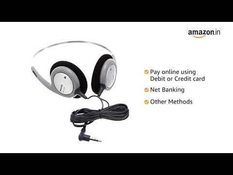 Philips SBCHL140 On-Ear Headphones (Grey)by PHILIPS