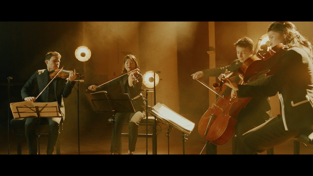 Mozart - String quartet n°21, 2nd movement / Quatuor Hermès
