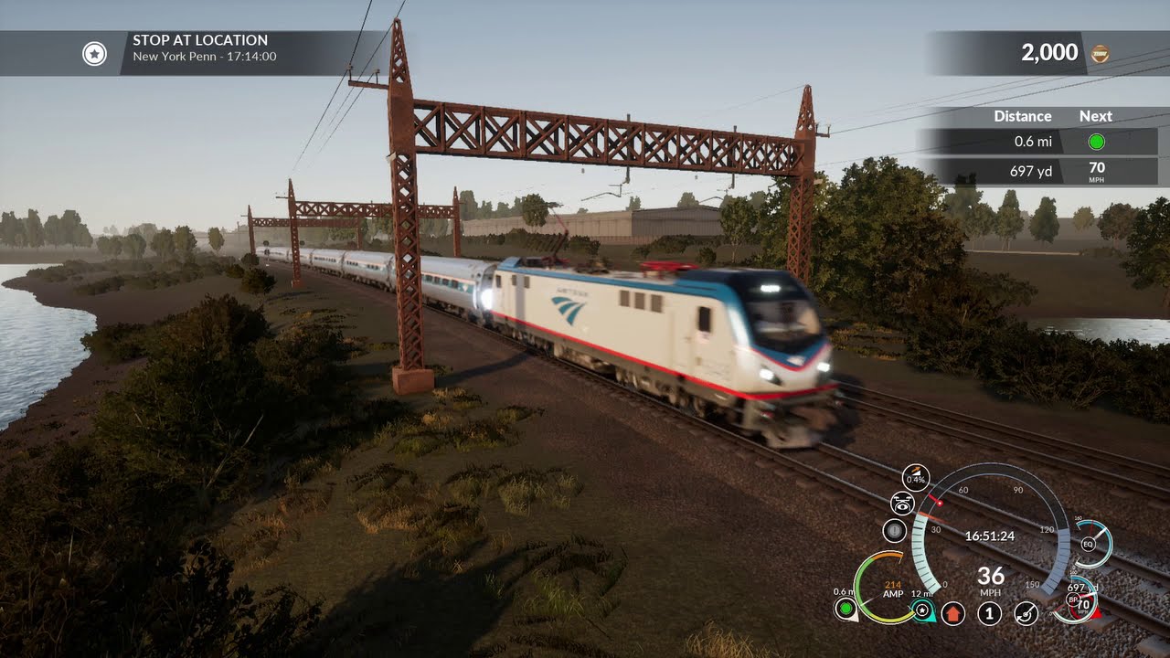 Let's Play Train Sim World: NEC New York DLC (Xbox One) - Episode 2 - City Lights