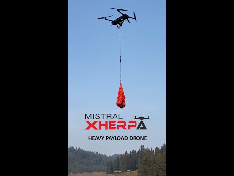 Mistral Xherpa - Heavy Payload Drones for Military Logistics Missions