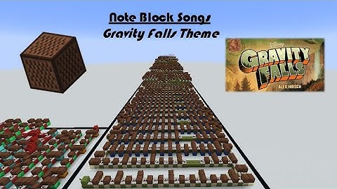 Note Block Music - Gravity Falls Theme (by Brad Breek)