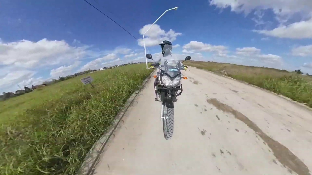 Prueba cámara 360 para viajes en moto. 