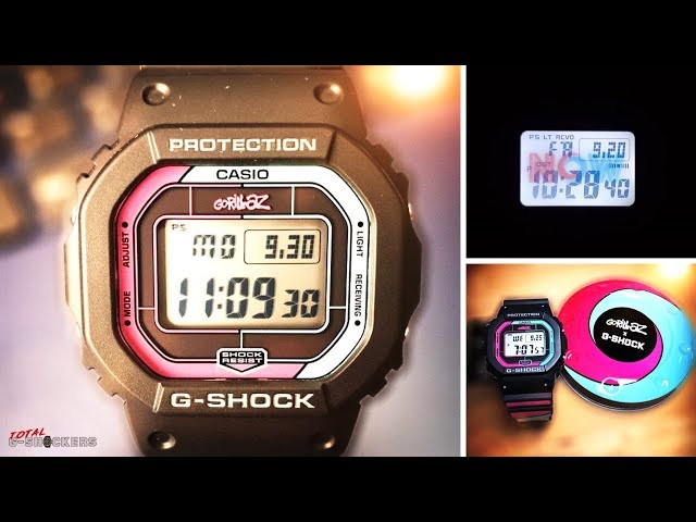 Casio G-Shock X Gorillaz Collaboration | GWB5600GZ-1 - YouTube