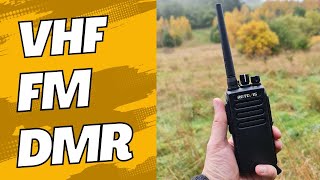 Retivis RT81V VHF FM & DMR High Power Handheld Radio