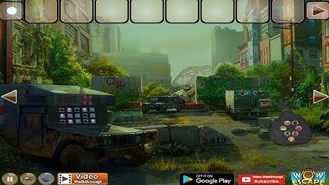 Wow Dissipated City Escape Walkthrough [WowEscape]