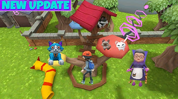 Dark Riddle 21.0.0 New update ( Mod ALL SKIN ) discover the new house and the cats Part 4