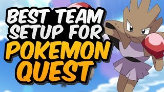 Basic Team Building! | Pokemon Quest Help! screenshot 5