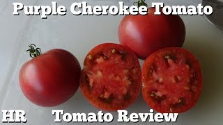 ⟹ Cherokee Purple Tomato | Solanum lycopersicum | Tomato Review