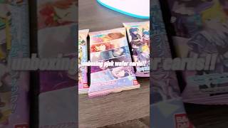 pjsk wafer cards !! x5 #shorts #projectsekai #unboxing