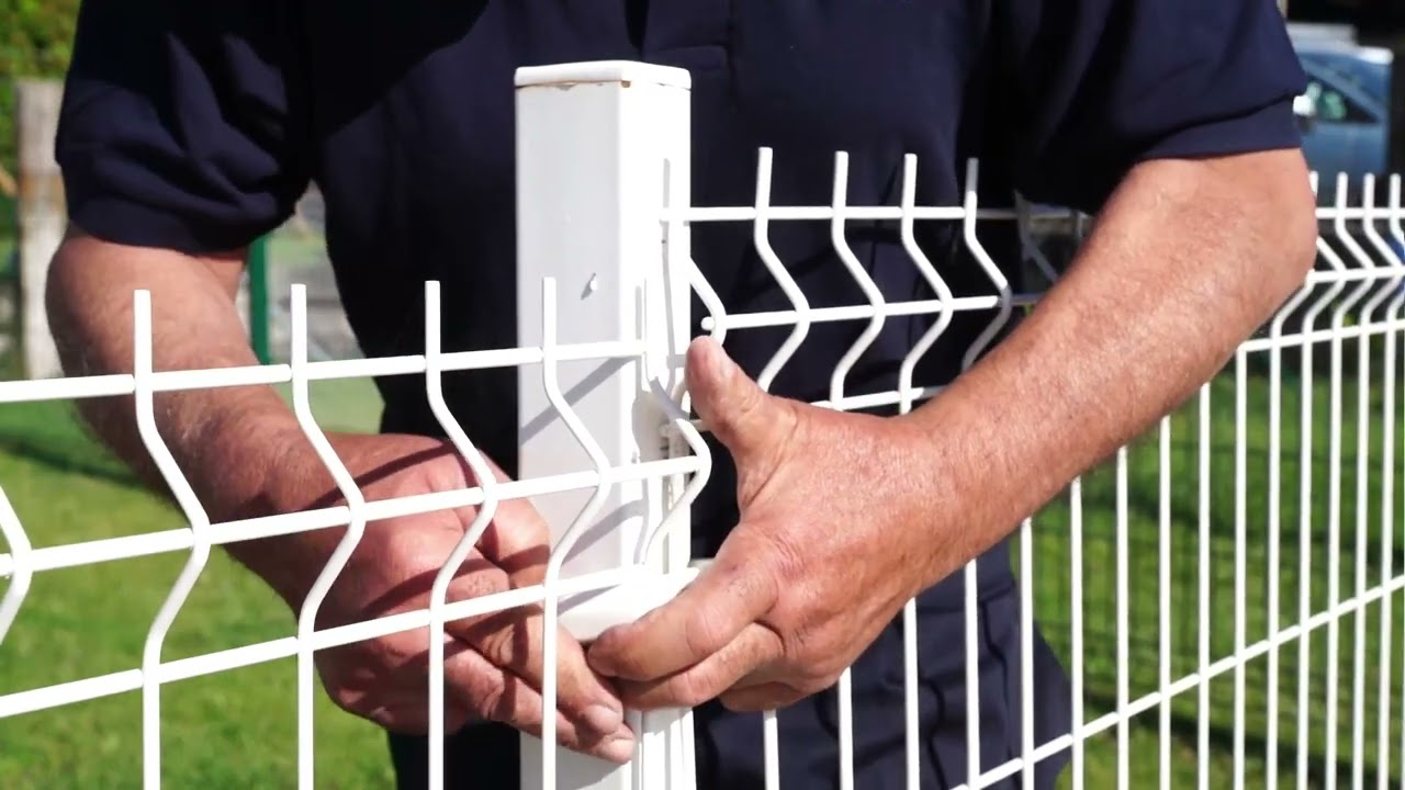 Instalación de panel rígido plegado