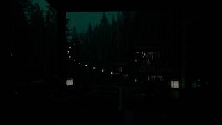 Deep Forest Cabin Rain Ambience 🌧 (No Ads) | Relaxing Dark Bedroom Sounds for Restful Sleep