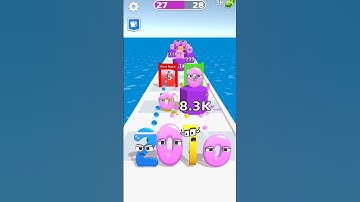 Merge Number Run - Gameplay New Update 27 (android,iOS)