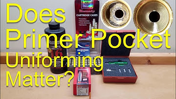 Primer Pocket Uniforming performance compared