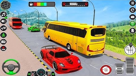 Bus Simulator 3D for Android - iOS - Gameplay in Android phone