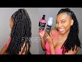 Finger Coils On Natural Hair| Ft. TGIN Curls N Roses Collection Product Review