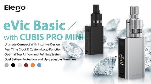 First Look At The Newest Joyetech eVic Basic with Cubis Pro Mini Kit