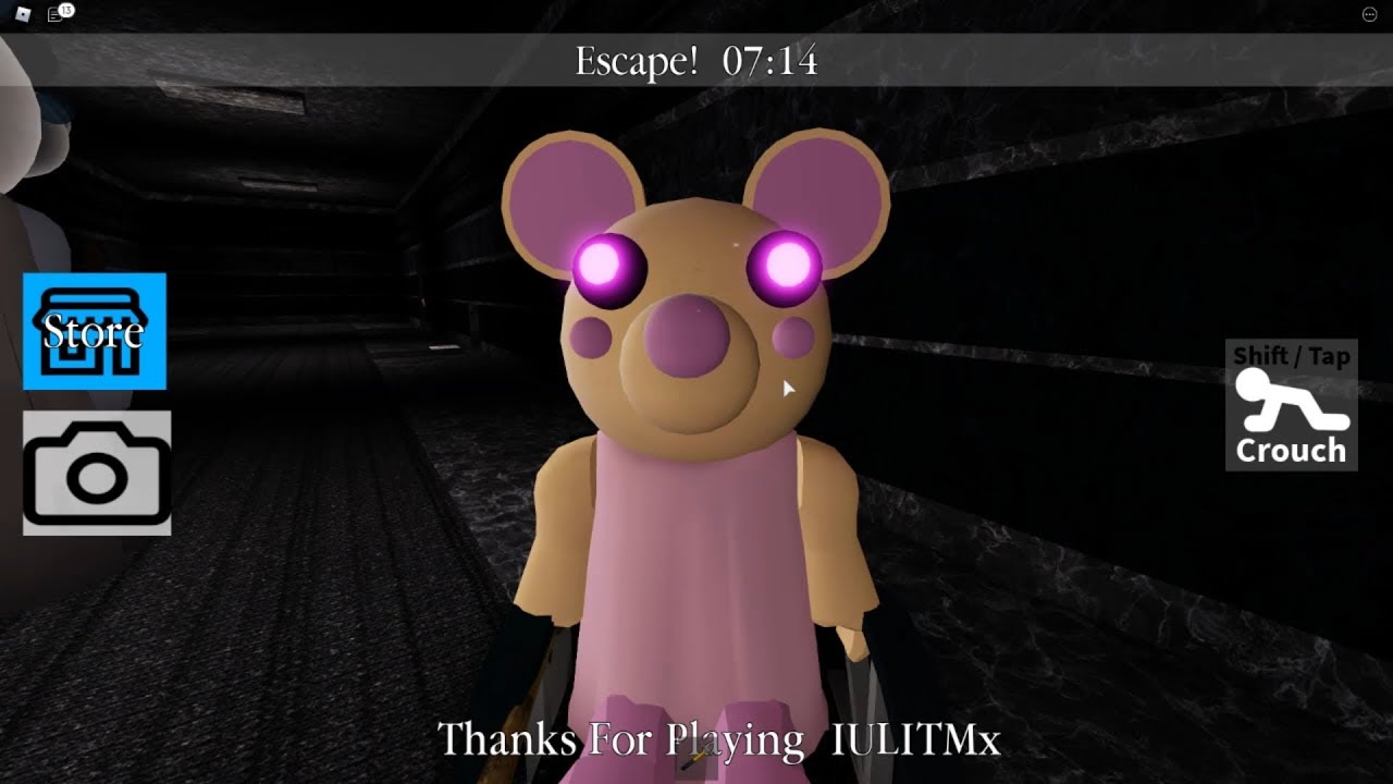 Roblox Piggy Wheelchair Mandy Mouse Jumpscare Roblox Piggy Fangame Youtube - roblox piggy mousy jumpscare