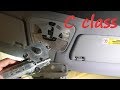 Mercedes w203 Panoramic Sunroof Motor Replacement - stuck / repair c200 c160 c180 c230