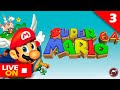 SUPER MARIO 64 - Todas as 120 Estrelas - Nintendo 64 #3