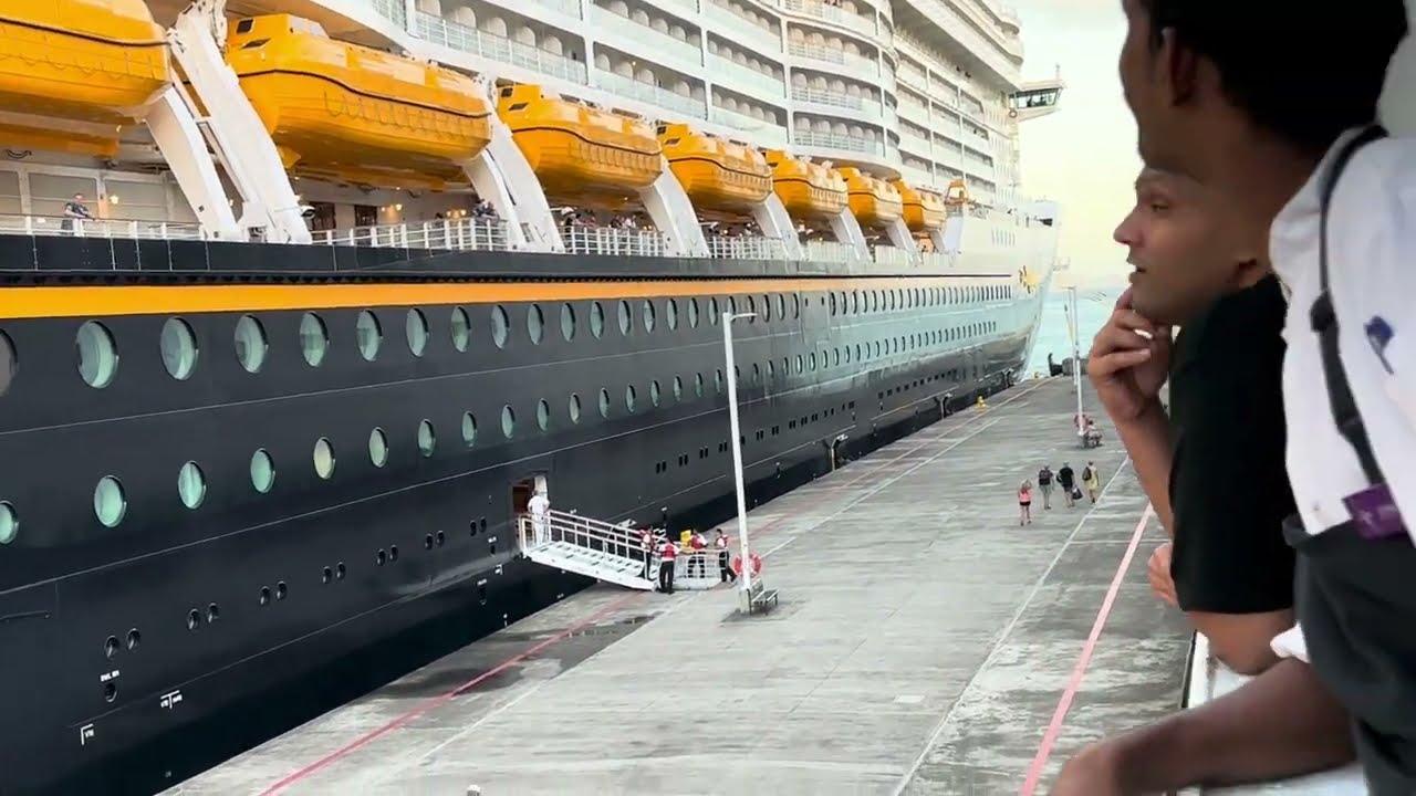 Disney TREASURE departure