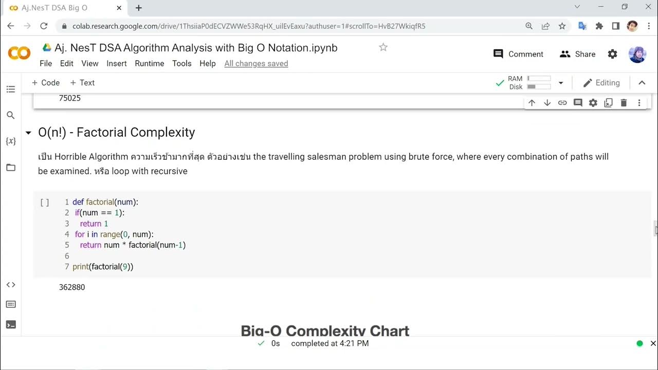 คอร์สเรียน Data Structures and Algorithms ฉบับมืออาชีพ EP.16 Big O ...