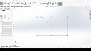 How to draw a cuboid in solid works,draw a rectangle in solid works #cad #cam