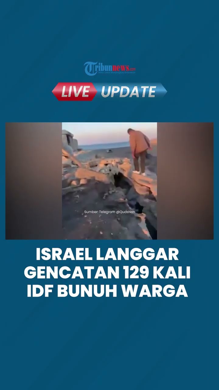 Israel Kembali Langgar Gencatan Senjata, IDF Bunuh Warga Sipil di Kota Marjayoun Lebanon Selatan