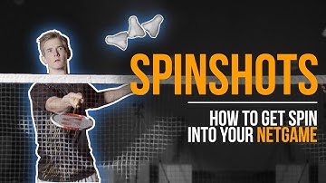 Badminton Spinshots: How to get spin into your netgame