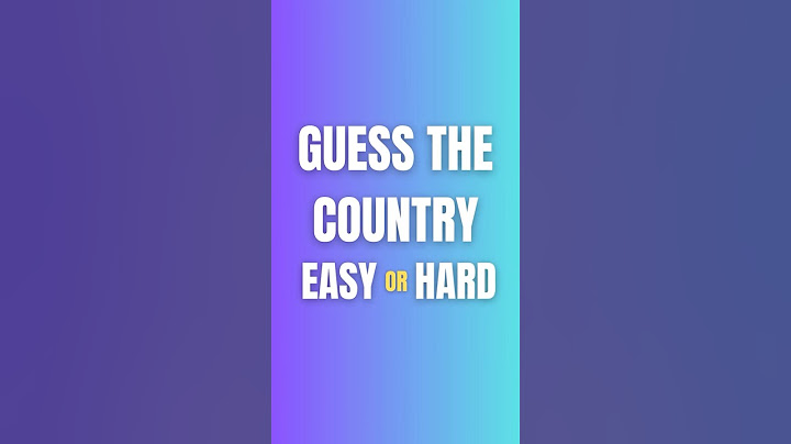 Guess the Country by Its Shape! 🌍 EASY or HARD? | Quiz 101