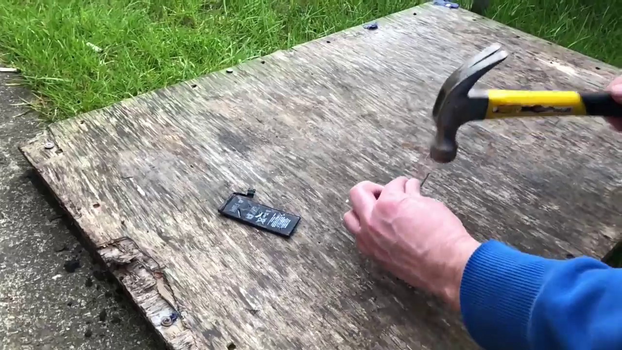 Swollen LiPo battery exploding. Slow motion YouTube