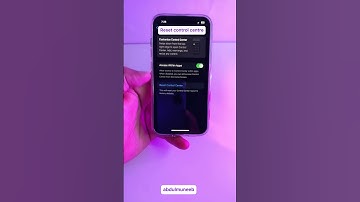 How to Reset iOS 18 Control Center to Default #ios18