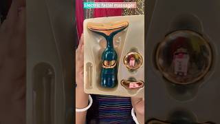 Electric face massager - face lifting device for glowing skin ❤️✨#shorts #youtubeshorts