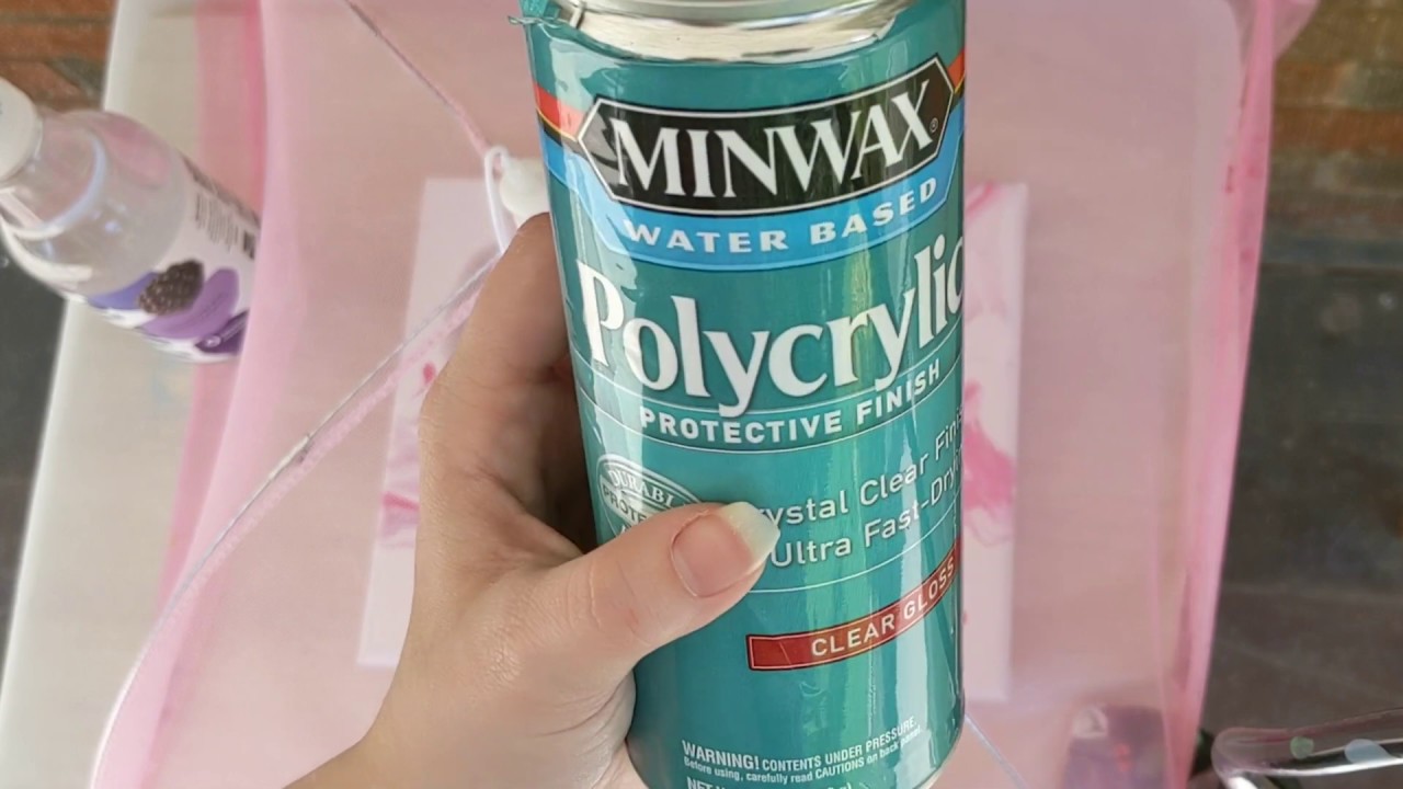 I bought some polycrylic spray cans to finish some black boxes I made and  I'm a little worried because there are only like 2  videos of people  using this stuff. I