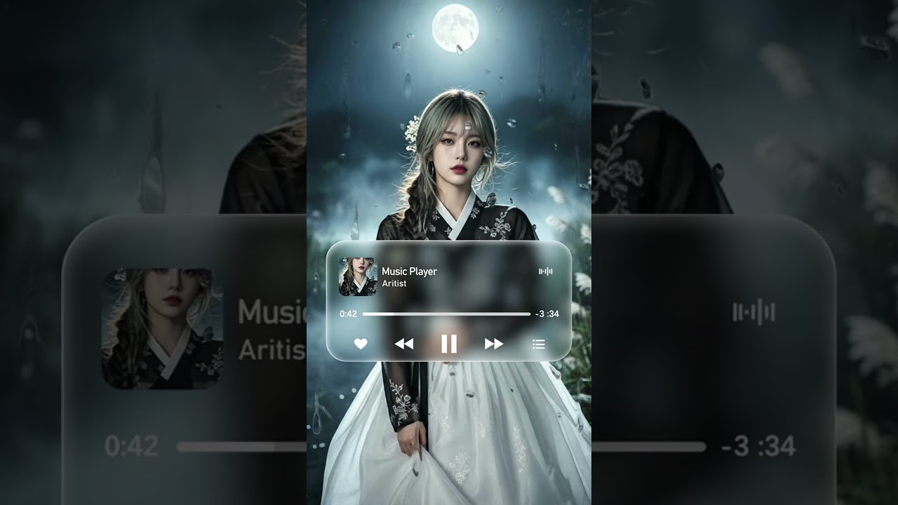 곡명:꽃신 EDM #감성노래#Ai노래#후니뮤직스토리