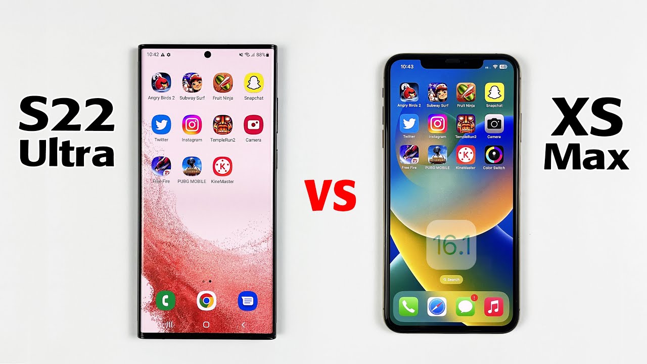 Samsung Galaxy S22 Ultra Vs IPhone XS Max SPEED TEST Samsung Vs samsung-galaxy-s22-ultra-vs-iphone-xs-max-speed-test-samsung-vs