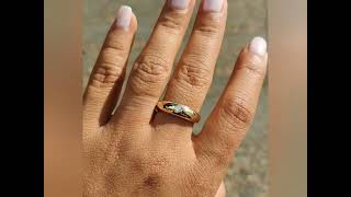 Famous Gold dome ring with diamond Wealth