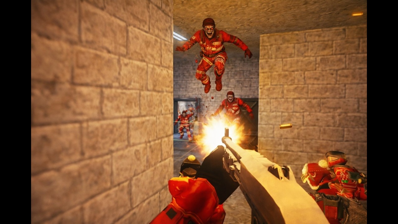 Counter Strike 1.6 | Christmas Zombie Infection | Snow & Survival