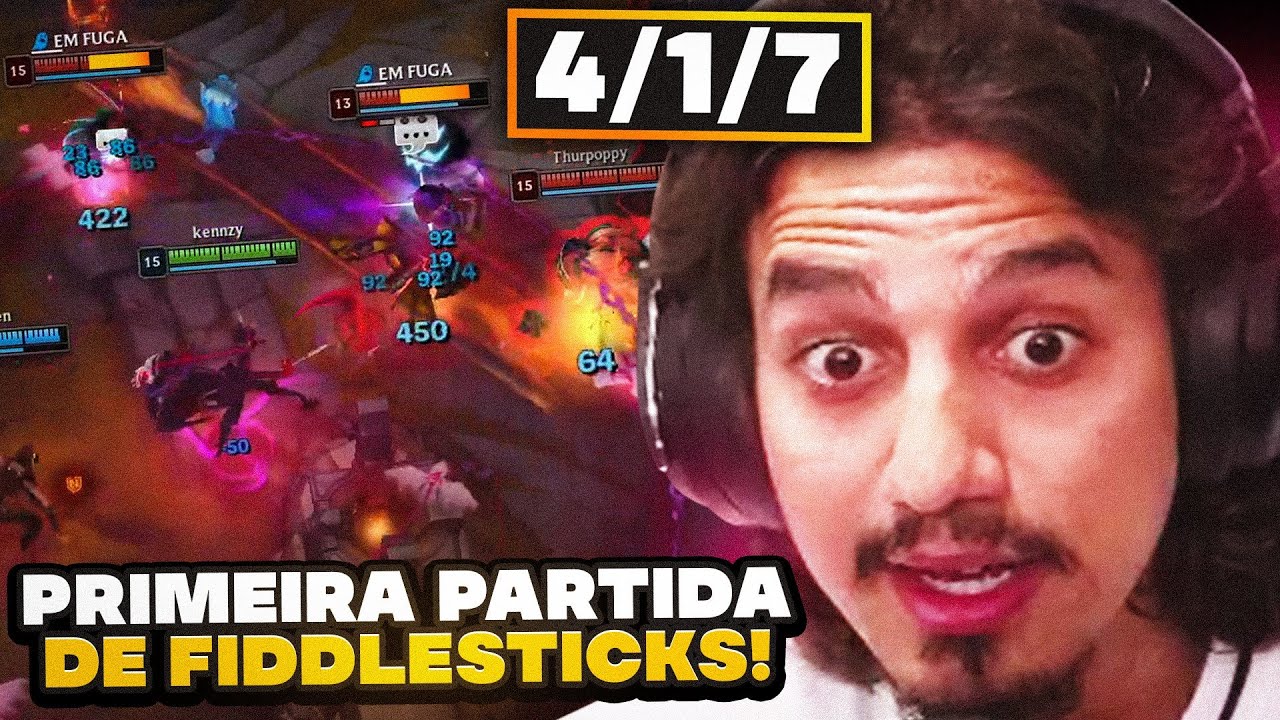 O PRIMEIRO GAME DE FIDDLESTICKS DA SEASON! - YouTube