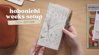 how i'm using my hobonichi weeks ✸ 2024 planner setup by Kaitlin Grey 32,693 views 6 months ago 21 minutes